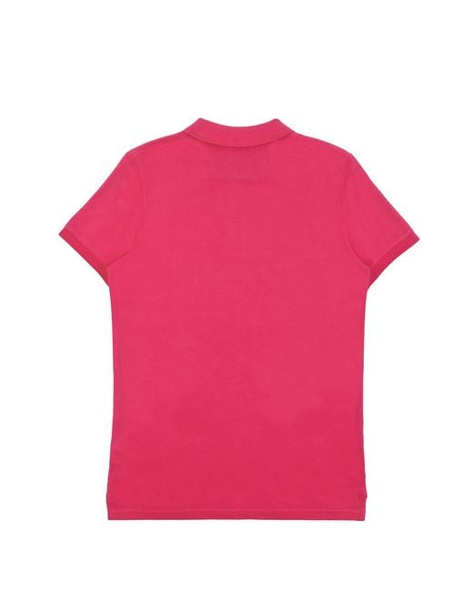 Iceberg Pink Logo Polo Shirt for men