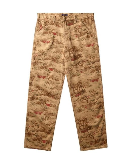 Polo Ralph Lauren Natural Logo Patch Straight Leg Pants for men
