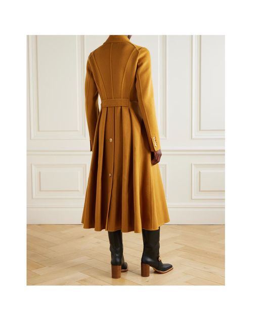 Gabriela Hearst Natural Long-Sleeved Coat