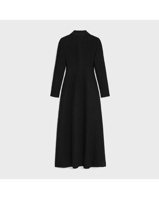 Céline Black Double-Breasted Coat