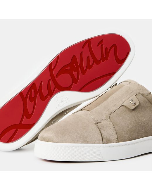 Christian Louboutin Natural Chr St Louis Low-Top Trainers for men