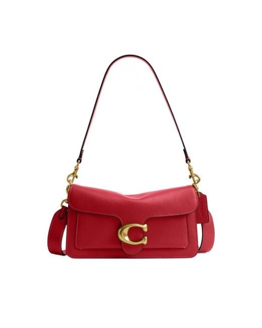 COACH Red Tabby 26 Shoulder Bag