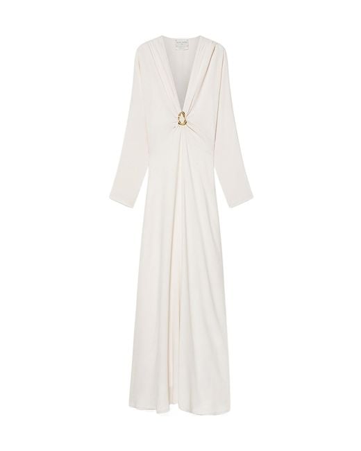 Forte_forte White Longsleeved Dress