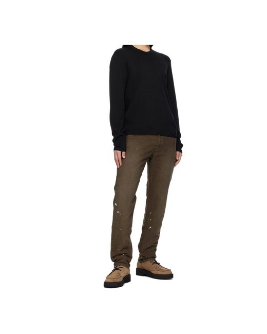 Rag & Bone Black Long-Sleeved Sweater for men