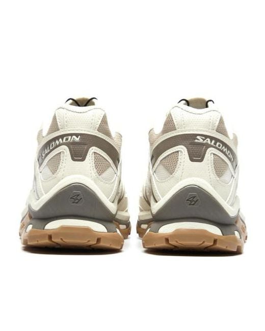 Salomon Lab White Salomon Xt-6 Lace-Up Sneakers for men