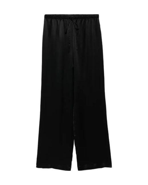 Reformation Black Olina Trousers