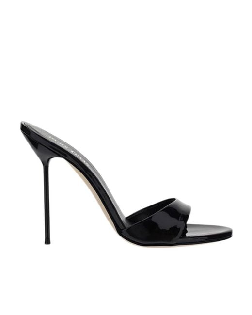 Paris Texas Black Lidia Mules