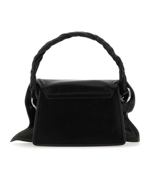 Y. Project Black Foldover Top Tote Bag