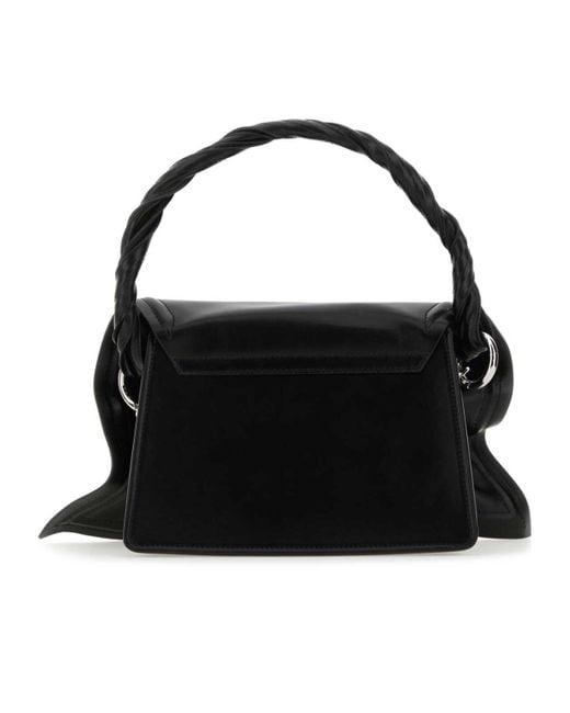 Y. Project Black Foldover Top Tote Bag