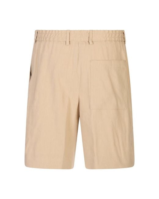 Boss Natural Boss Drawstring Bermuda Shorts for men