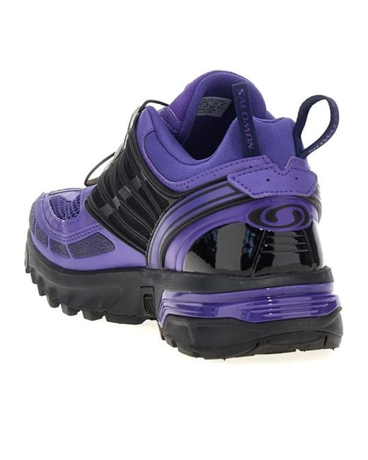Salomon Lab Blue Salomon Acs Pro Logo Printed Sneakers for men