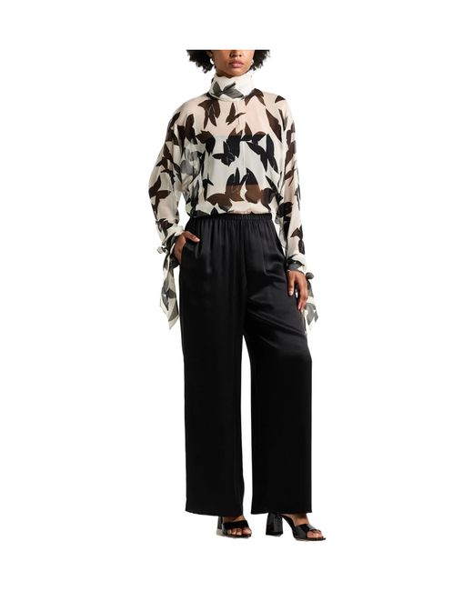 Saint Laurent White Long Sleeves Tops