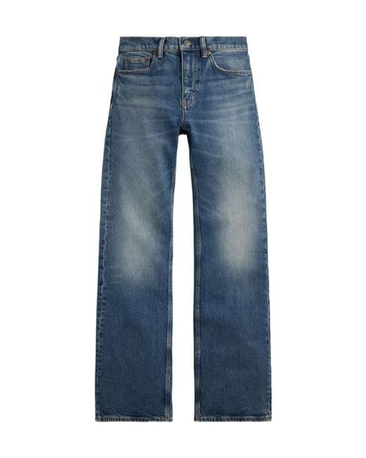 Polo Ralph Lauren Blue Flared Jeans