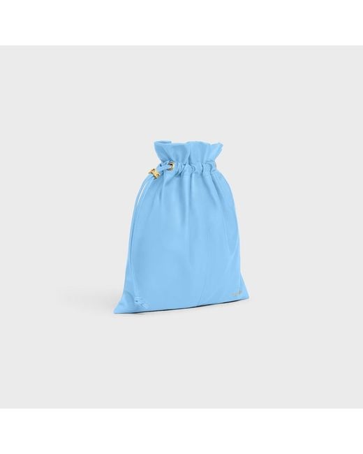Céline Blue Small Crystal Pouch
