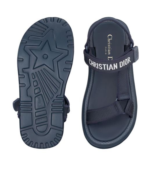 Dior Blue Iviera D-Wave Sandal