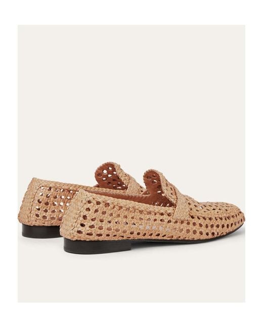 Loro Piana Brown Leon Loafers