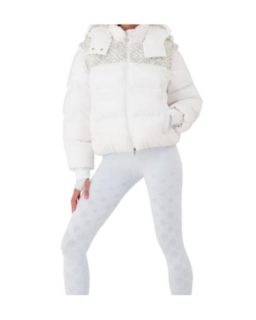 Casablanca White Ski Ripstop Down Puffer Jacket