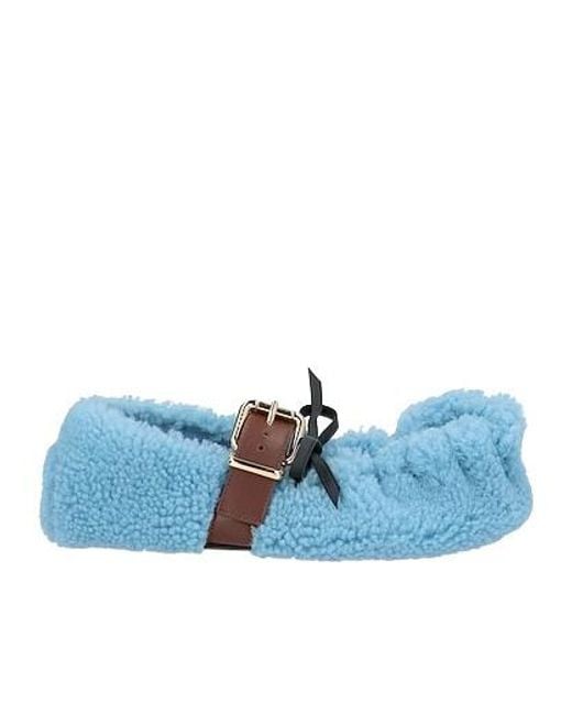 Marni Blue Multicolour Ballet Flats