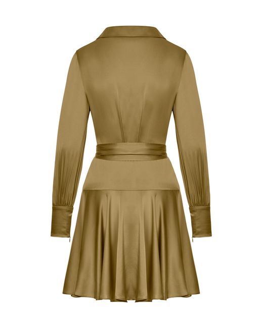 Zimmermann Green Long-Sleeved Dress