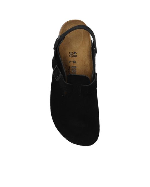 Birkenstock Black Tokio Almond Toe Slides