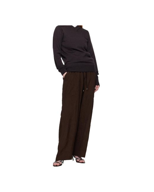 Studio Nicholson Black Capel Trousers