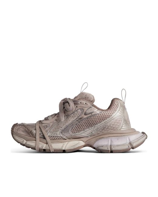 Balenciaga Gray 3Xl Lace-Up Sneakers
