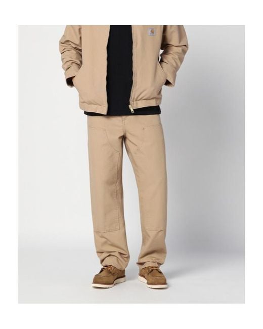 Carhartt Natural Double Knee Trousers for men