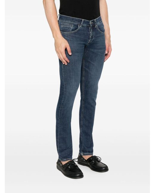 Dondup Blue George Slim Jeans for men
