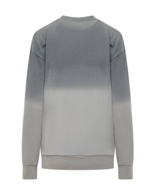 J.W. Anderson Gray Jw Anderson Logo Embroidered Tie-Dyed Sweatshirt