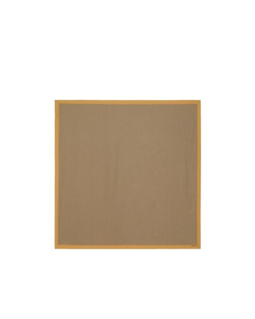 Saint Laurent Natural Marama Geometric Scarf for men