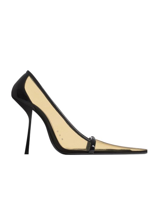 Saint Laurent White Brigitte Pumps