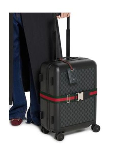 Gucci White Luggage Elastic Web Band for men