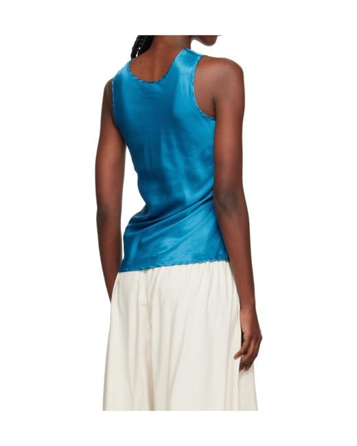 Baserange Blue Crew Neck Vest