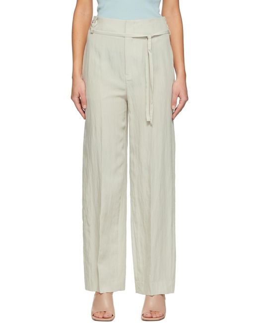 Vince Multicolor Straight Casual Pants