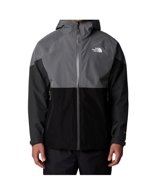 The North Face Black Colour-Block Hooded Jacket for men