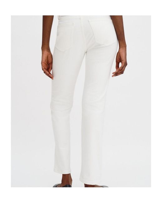 Filippa K White Stella Five-Pocket Jeans