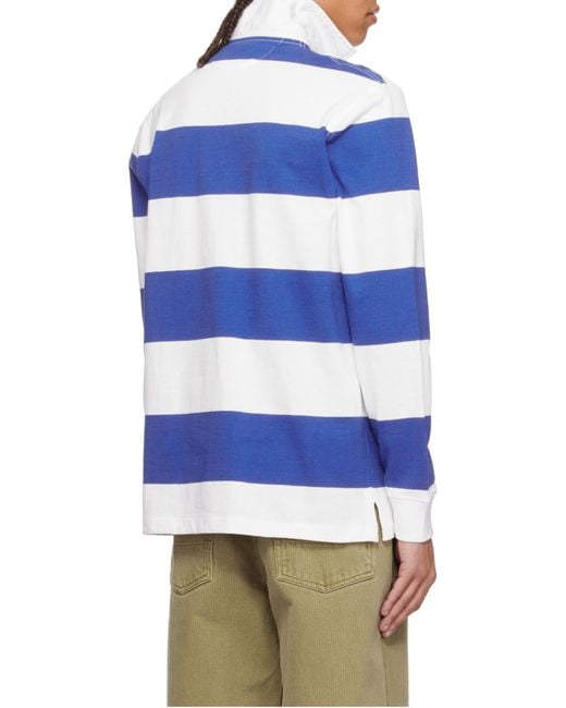 Polo Ralph Lauren Blue The Iconic Rugby Shirt Polo Shirt for men