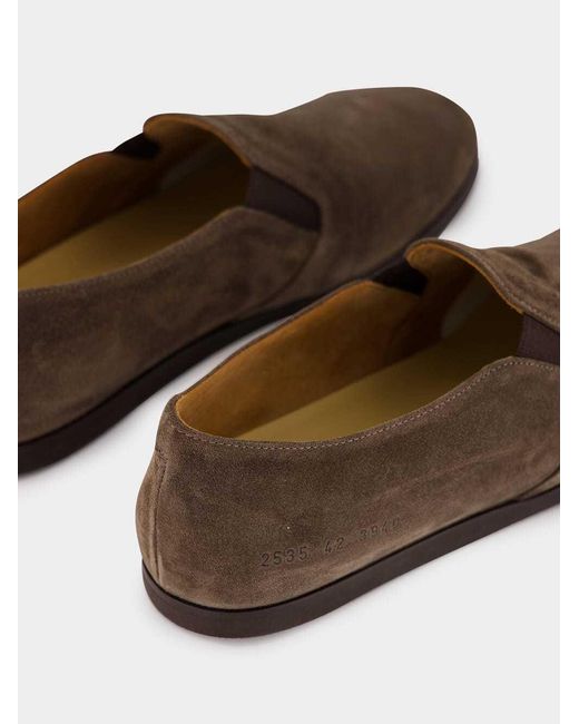 Common Projects Brown Slip-On Loafers for men