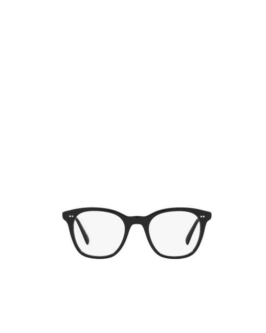 Oliver Peoples White Logo Flat Mirror for men