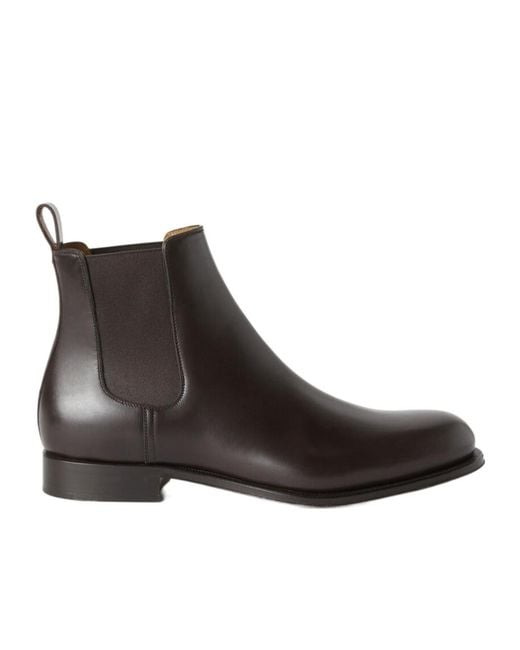 Loro Piana Brown Rory Walk Chelsea Boots for men