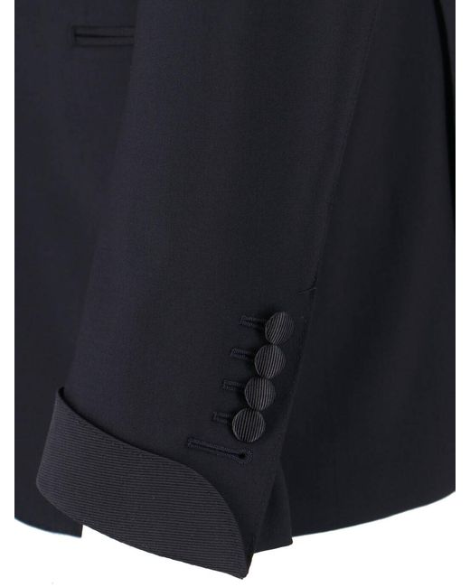 Tom Ford Black Single Breasted Blazer for men