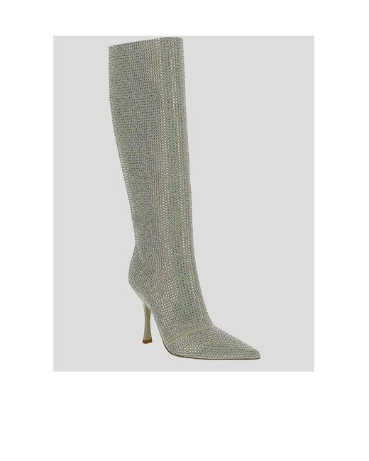 Liu Jo Green Leonie Hanne X Embellished Pointed Toe Boots
