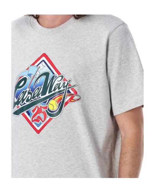 Casablanca White Casa Way World Series T-Shirt for men