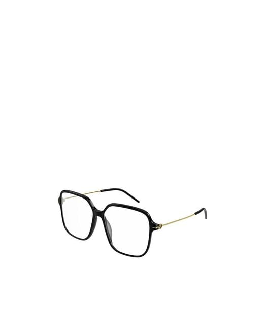 Gucci White Eyewear Rectangle Frame Glasses