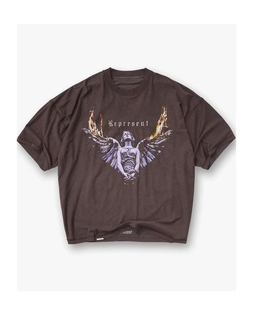 Represent Red Double-Sided T-Shirt for men