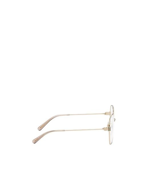 Gucci White Eyewear Geometric Frame Glasses