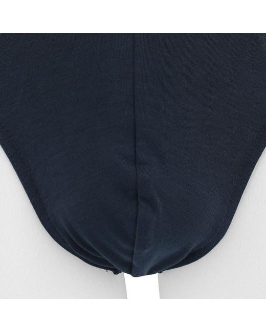 Emporio Armani Blue 3-Piece Briefs Pants for men
