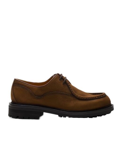 Church's Brown Stringate Lymington Lace-Up Shoes for men