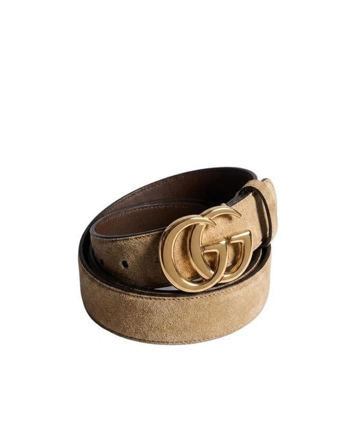 Gucci Multicolor Cut Gg Marmont Belt