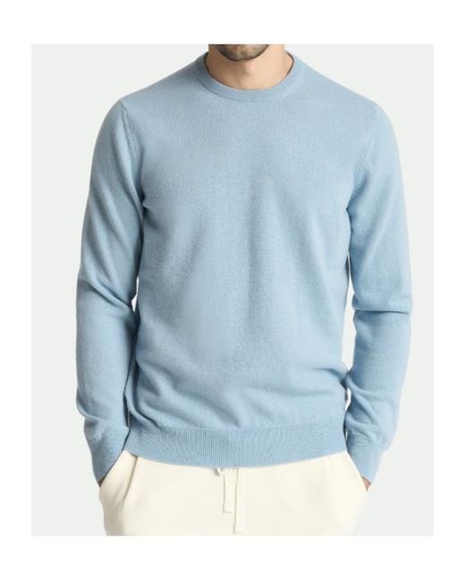 Malo Blue Sandro Crew Neck for men
